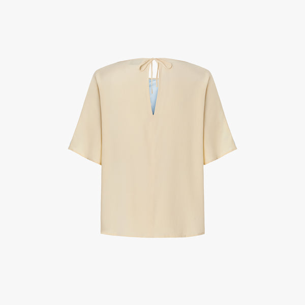 BLUSA DE SEDA ESTAMPADO RIVIERA