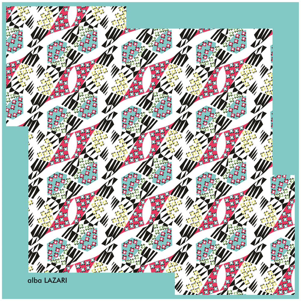 FOULARD 70 ACQUAMARINA