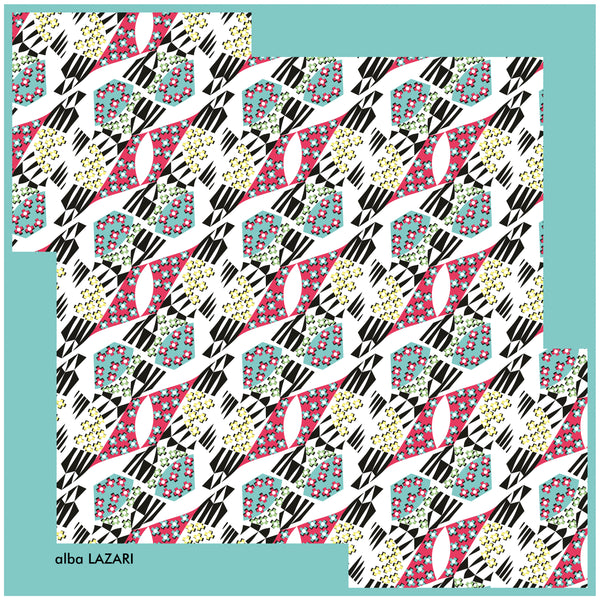 FOULARD 70 ACQUAMARINA