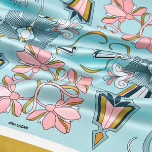 FOULARD 55 TURQUOISE