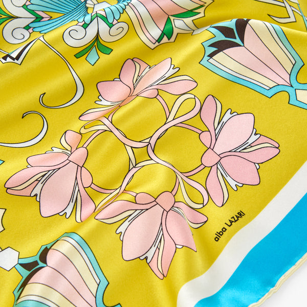 FOULARD 55 CYBER YELLOW