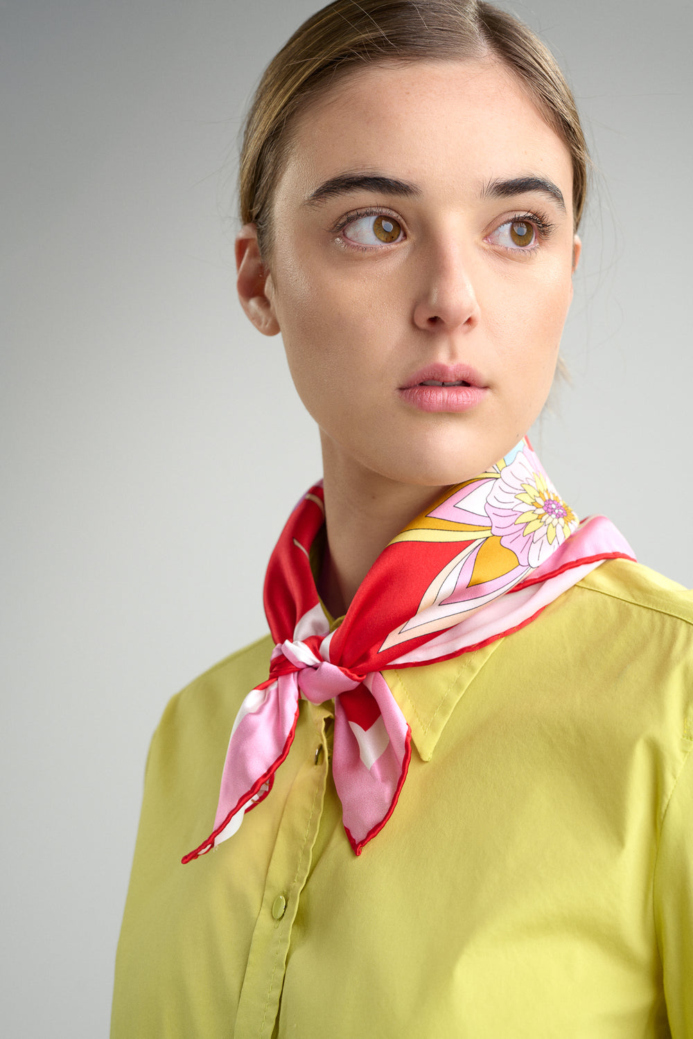 FOULARD 55 HIGH RISK RED