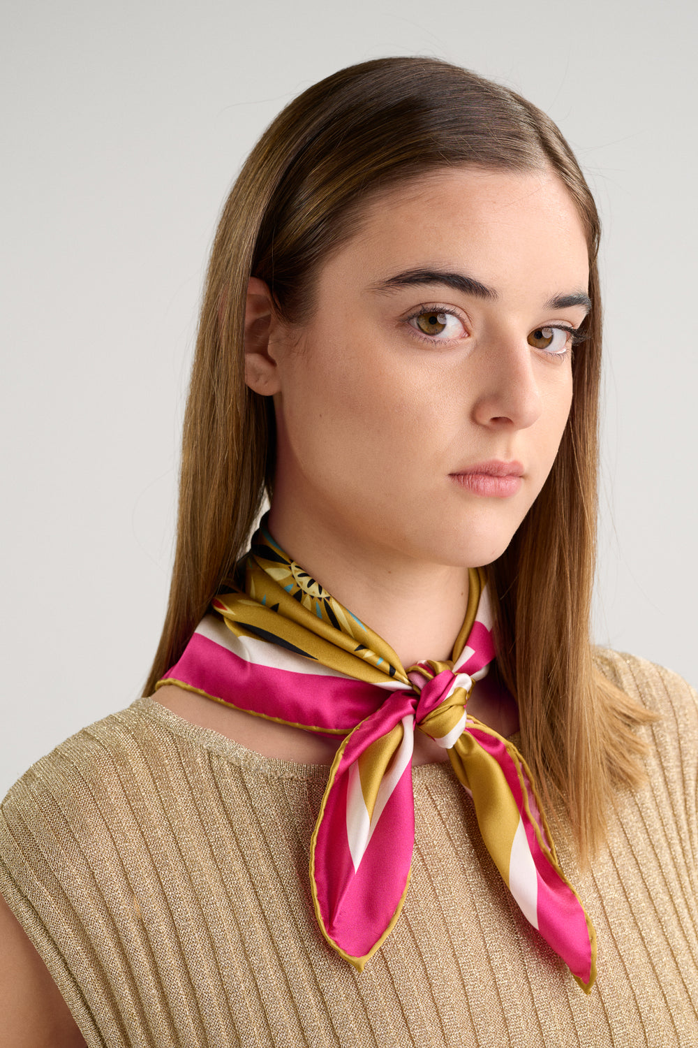 FOULARD 55 NOUGAT