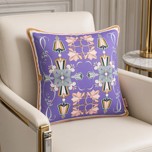 Nouveau Purple · Signature Cushion