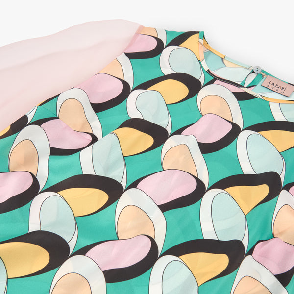 BUTTERFLY SERPENTINE BLOUSE