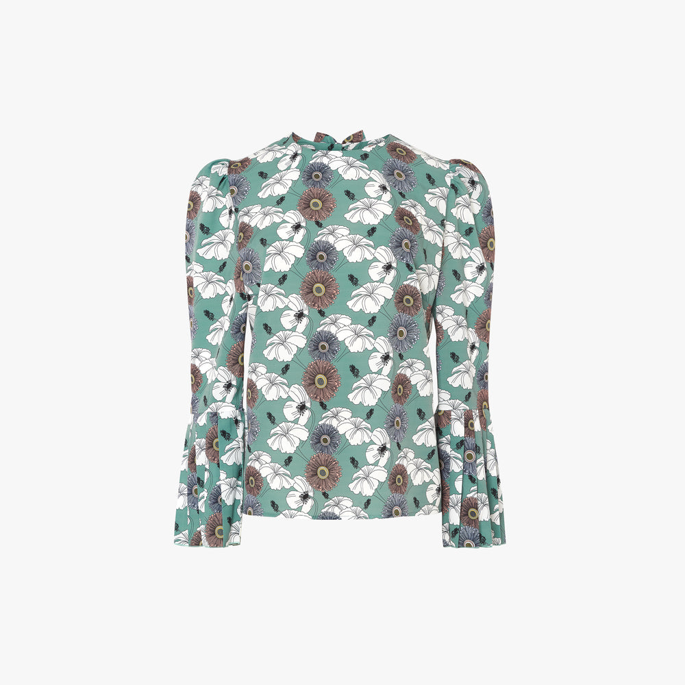 BLUSA CHANTAL MARIGOLD GREEN