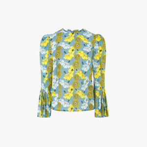 CHANTAL REEF WATERS BLOUSE IN COTTON