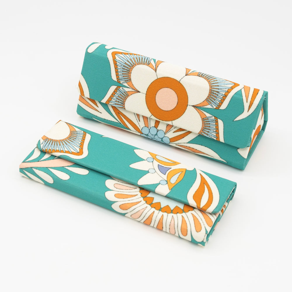 MARGAUX GREEN EYEWEAR CASE