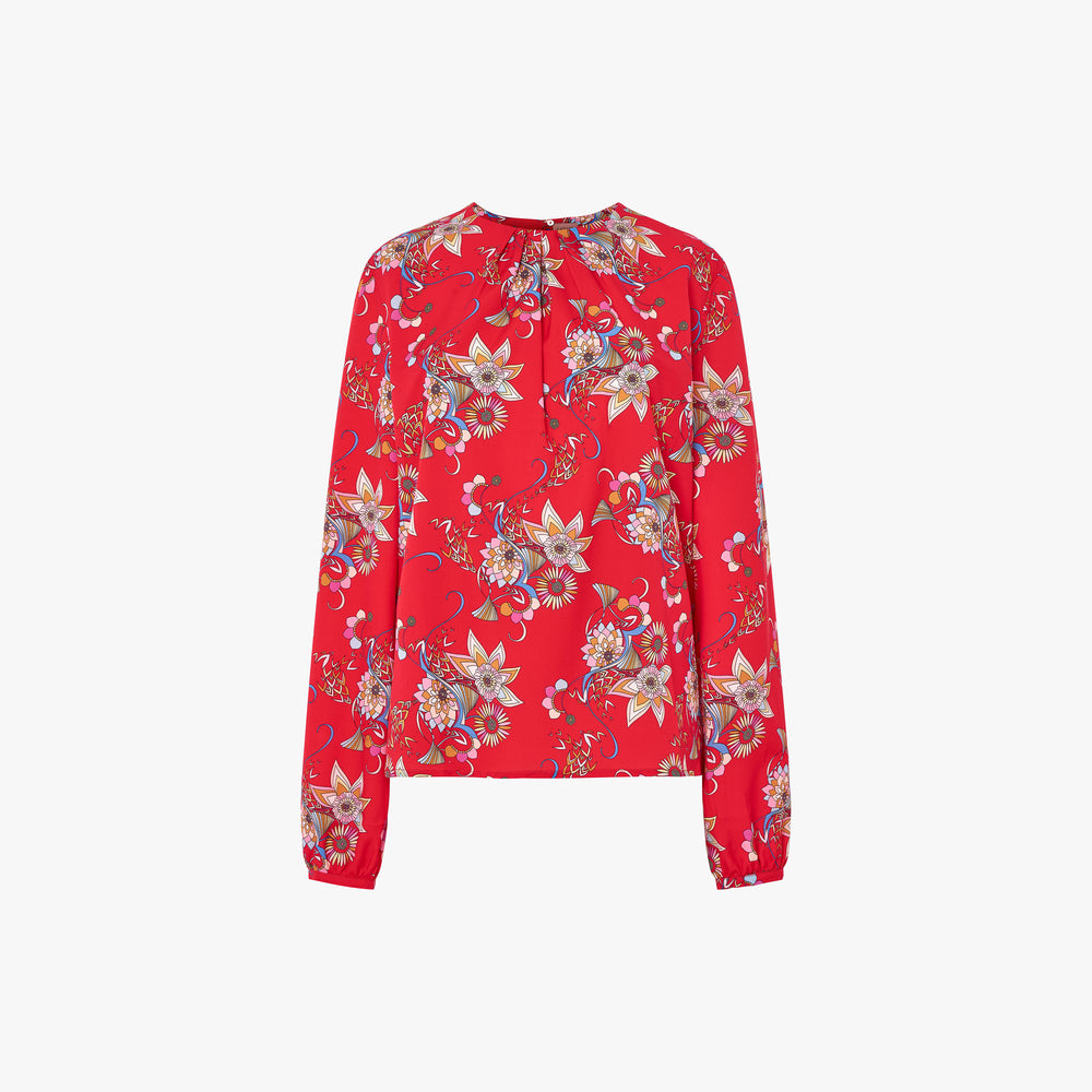 BLUSA ELOISE HIGH RISK RED