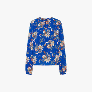 ELOISE SODALITE BLUE BLOUSE