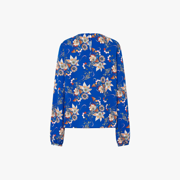 ELOISE SODALITE BLUE BLOUSE