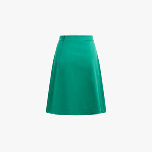 Falda Stella Green · Aplicaciones Bordadas