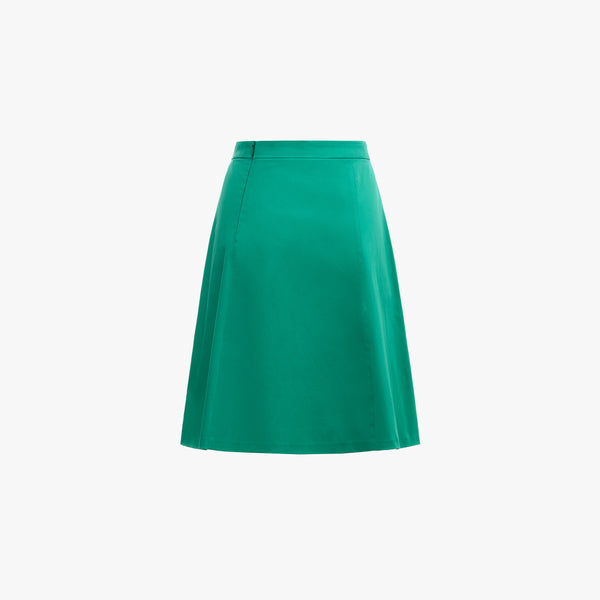 Falda Stella Green · Aplicaciones Bordadas