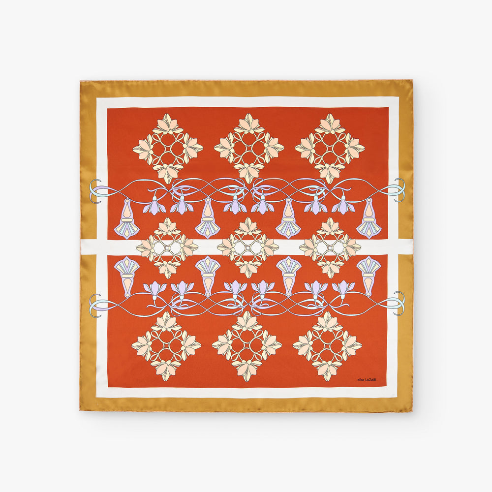 FOULARD ROIBOOS 70 EN SEDA