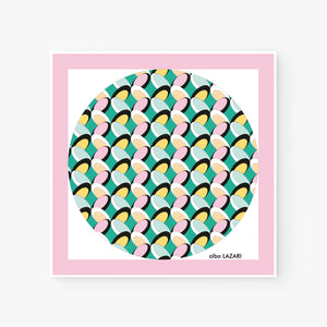 FOULARD SERPENTINE 90 EN SEDA