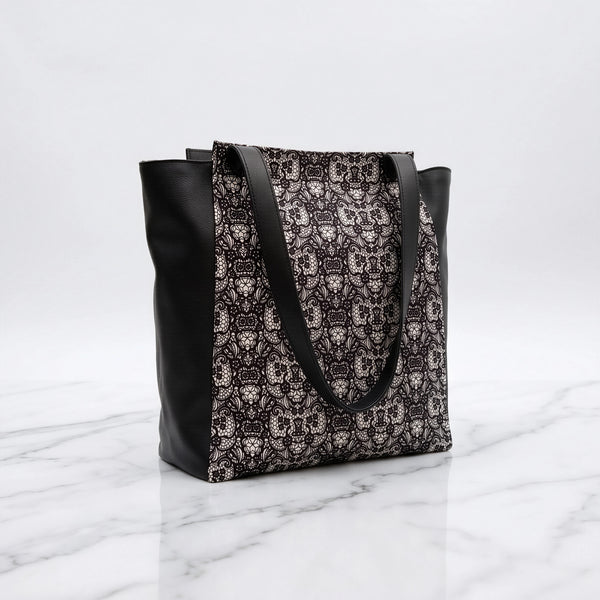 Fractal Black · Bolso Shopper