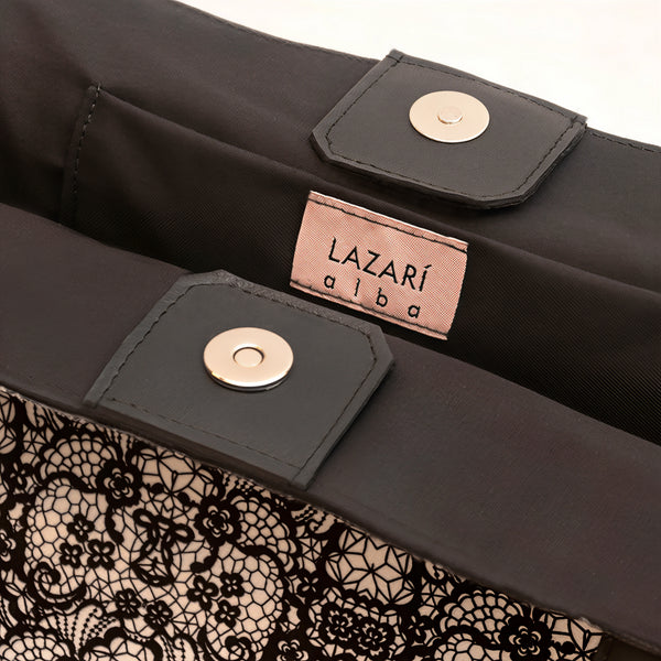 Fractal Black · Bolso Shopper