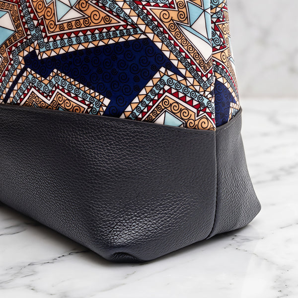Prism Navy · Bolso Shopper