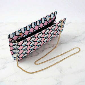 BOLSO DE MANO VELOUR RASO