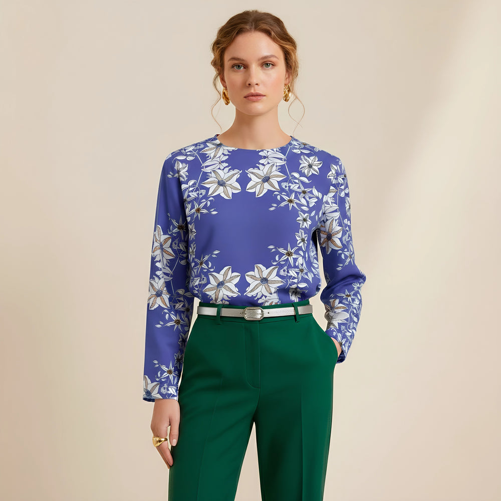 Aster Purple · Blusa Baroque