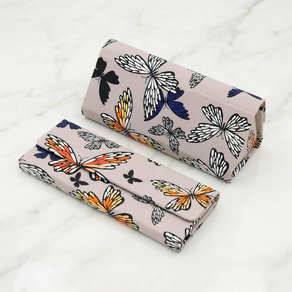 ESTUCHE PARA GAFAS BUTTERFLY GREY