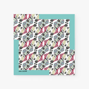 AQUAMARINA 70 SILK FOULARD