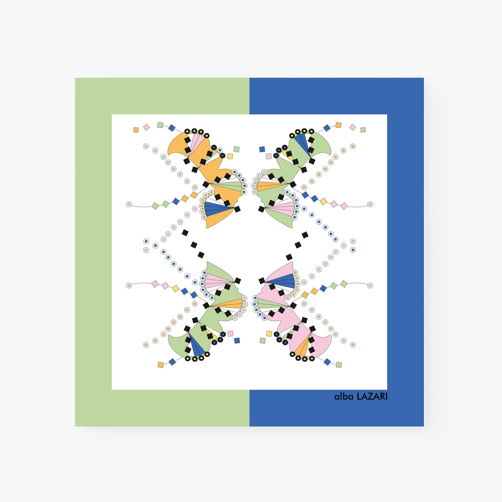 BUTTERFLY 55 FOULARD