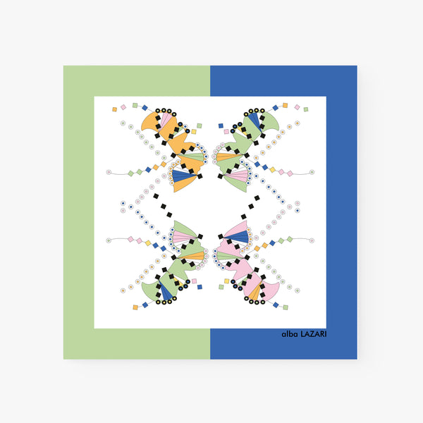 BUTTERFLY 55 FOULARD