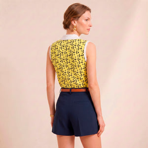Limonata Yellow · Silk Top