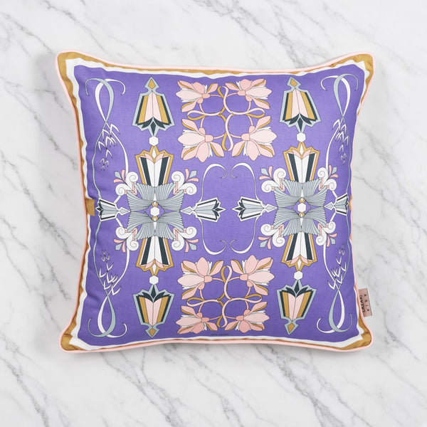Nouveau Purple · Signature Cushion