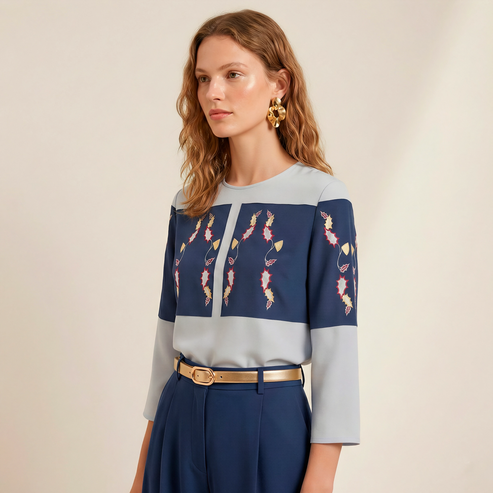 Simmetria · Blusa de Seda