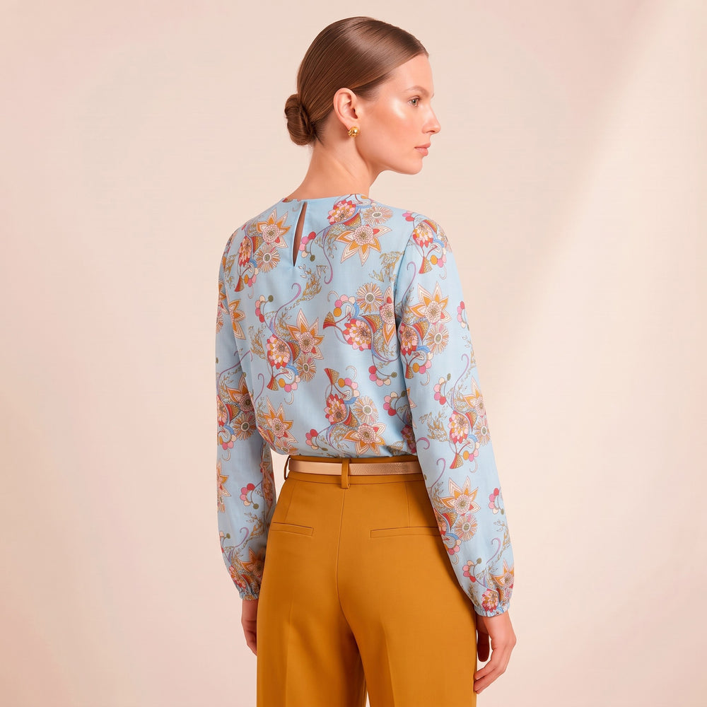 Vacation · Blusa Eloise en Voilé de Algodón