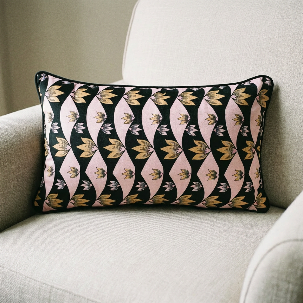 COJÍN DECORATIVO ROSEWOOD BLACK